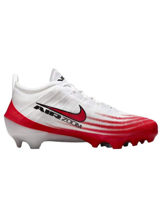 Nike Zoom Vapor Elite 1 Sz 10 Men Football Cleats White Red Black FB3288-102 NEW